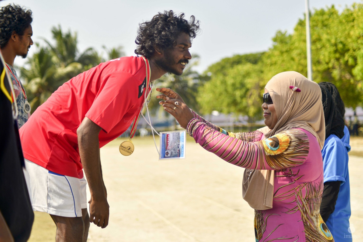 Day 2 of the Nakita Interschool Junior Championship in Kulhudhuffushi', Maldives, Tuesday, March. 22, 2016. (Images.mv Photo/Jaufar Ali).